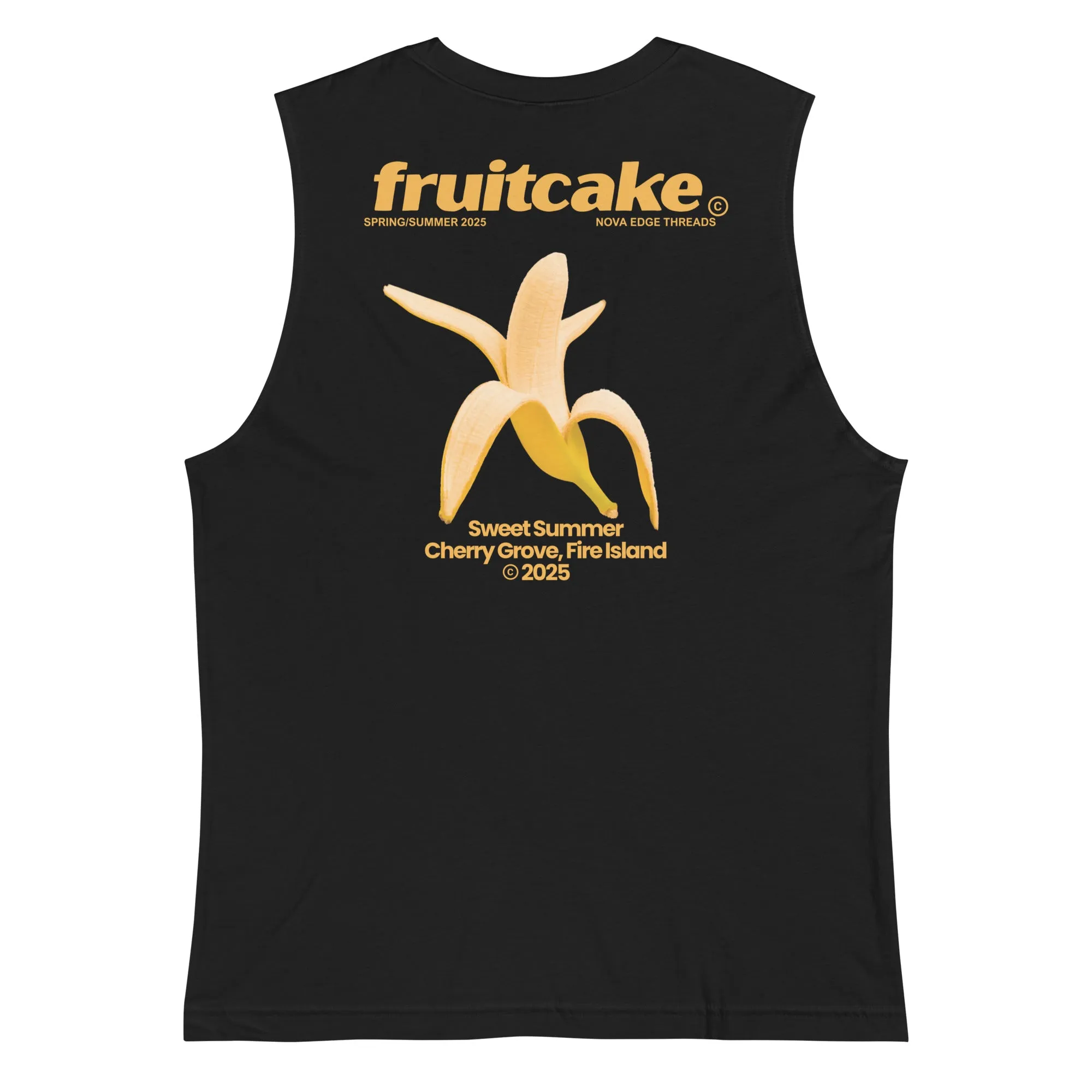 Fruitcake Gay Pride Shirt Banana Lover Pride Relaxed Fit Sleeveless Tank Top
