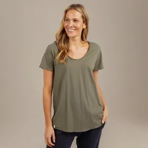 Fundamental Vee Tee / Khaki