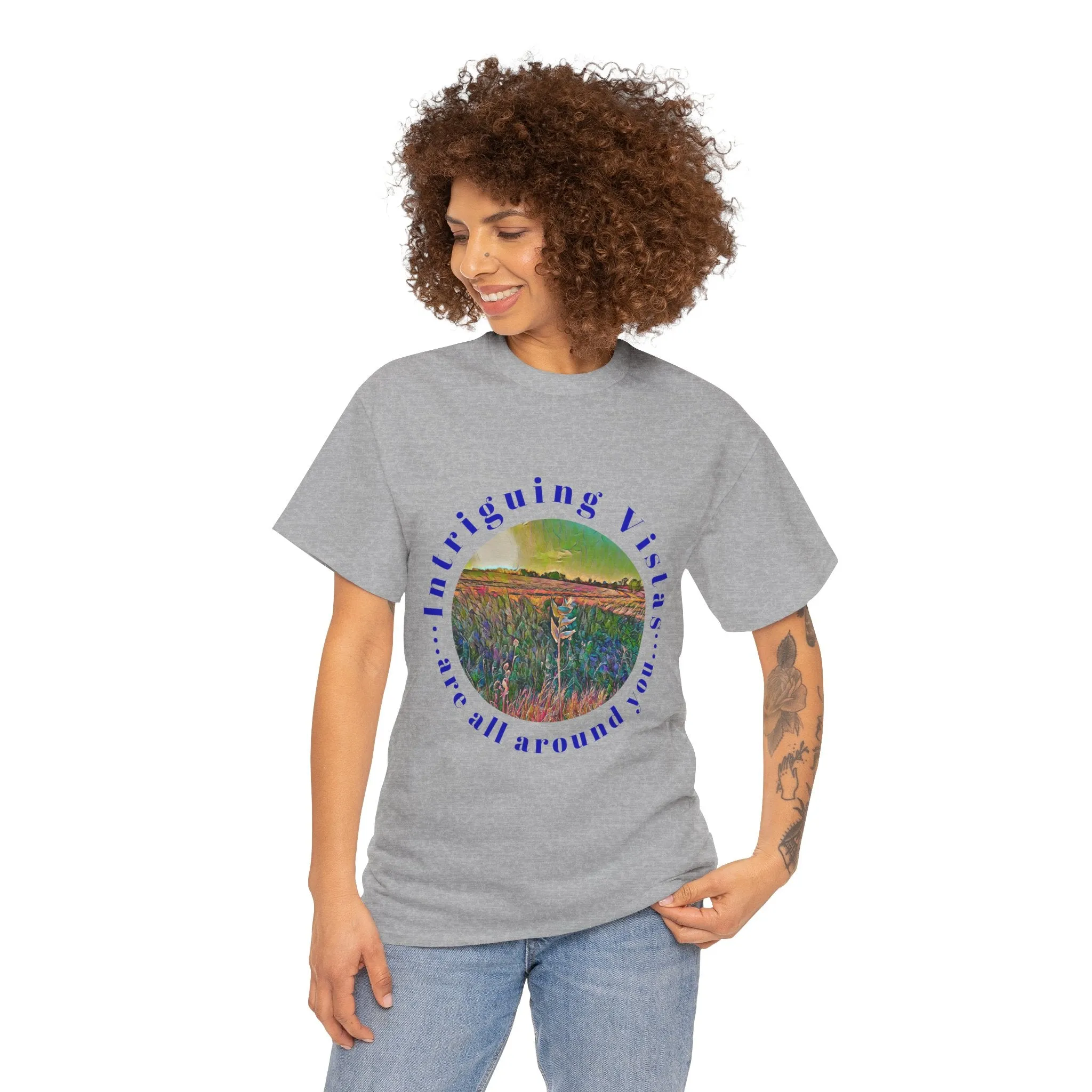 Gildan 5000 Unisex Adult Heavy Cotton Tee Available In Multiple Colors from the Scenery Series at Intriguing Vistas