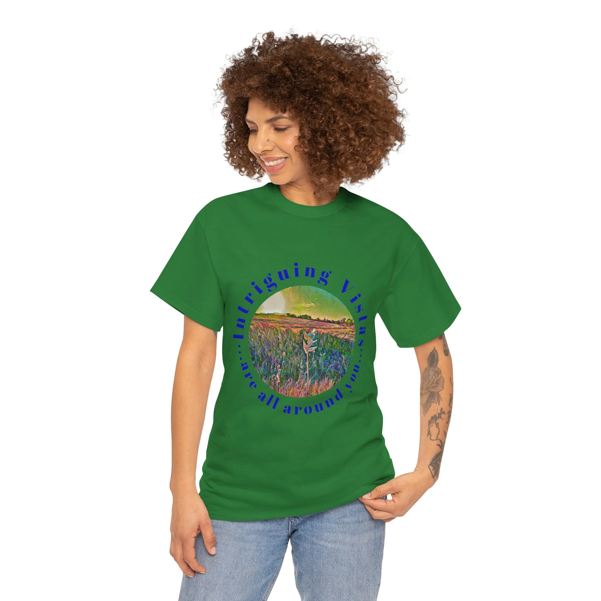 Gildan 5000 Unisex Adult Heavy Cotton Tee Available In Multiple Colors from the Scenery Series at Intriguing Vistas