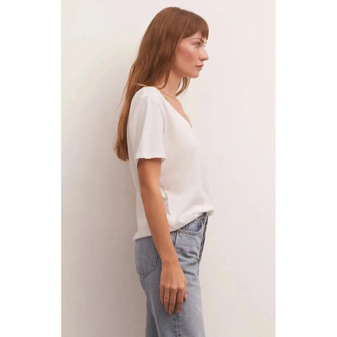 GIRLFRIEND V-NECK TEE