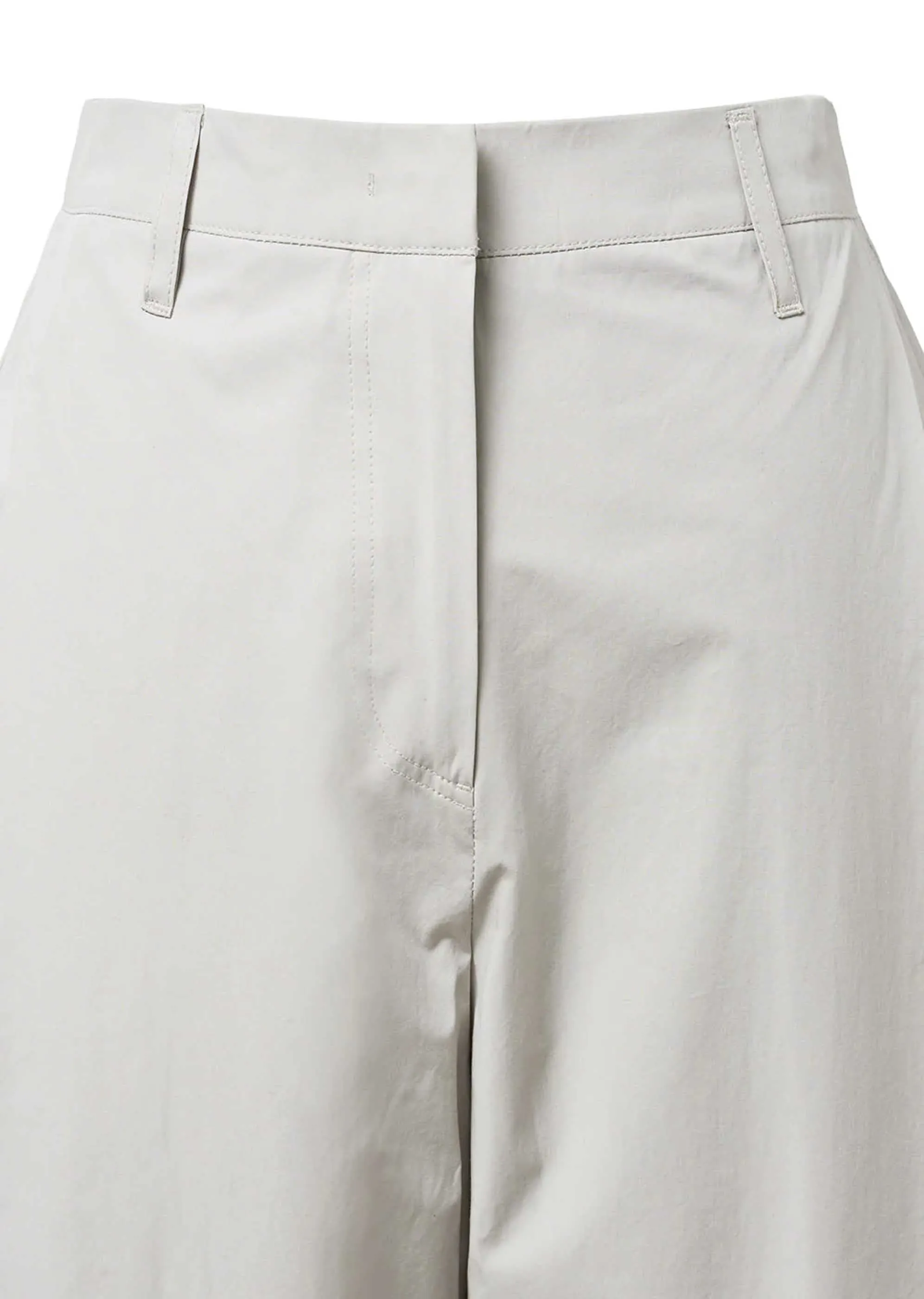 Grey Button Garconne Pants