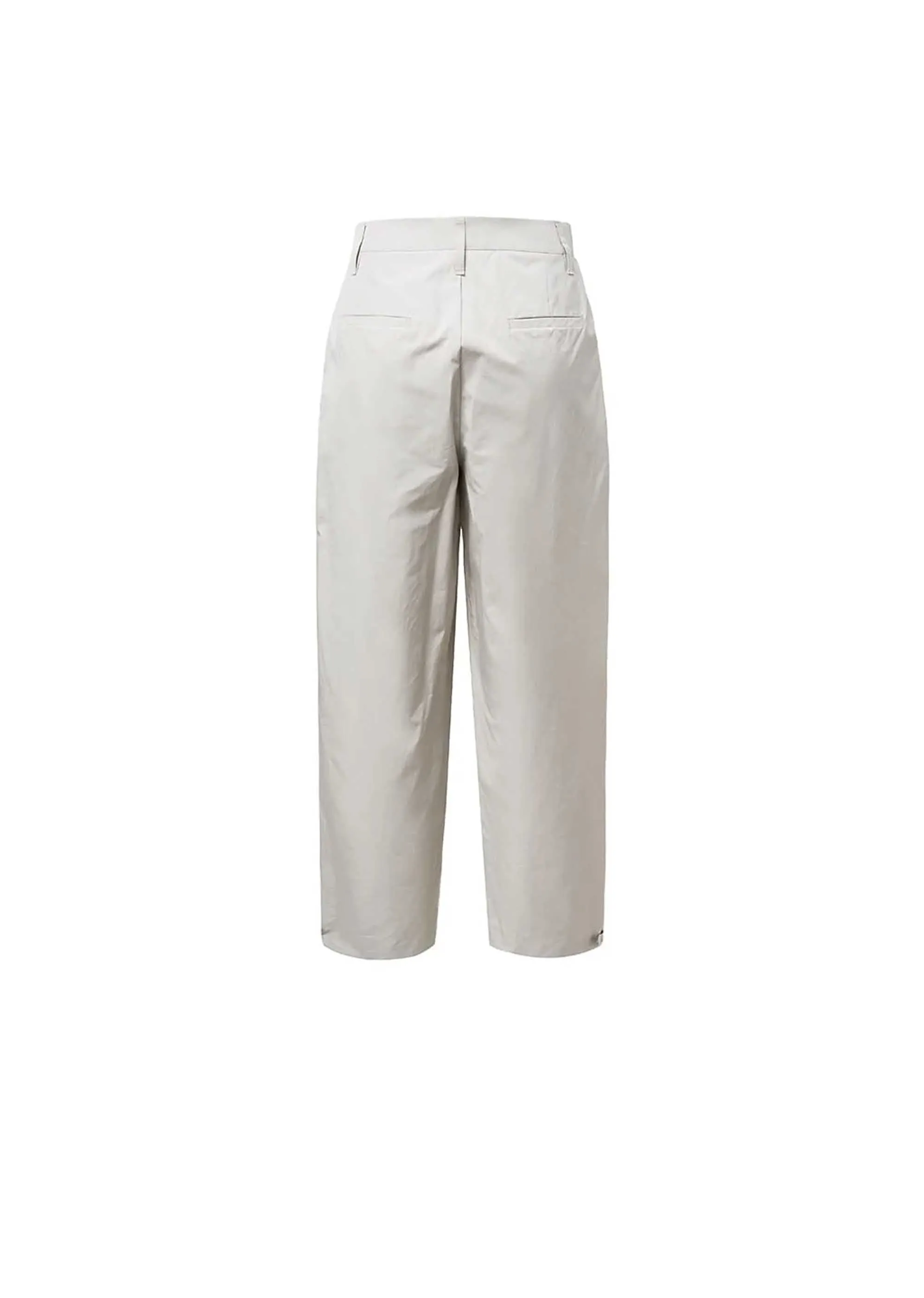 Grey Button Garconne Pants