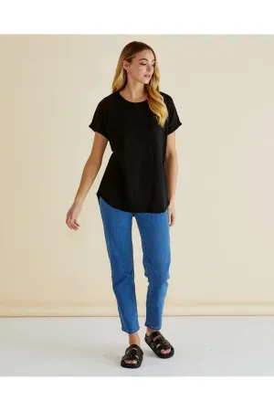 Hailey Tee Black
