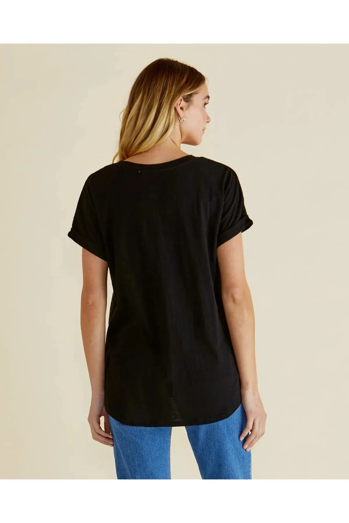 Hailey Tee Black