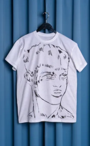 Hand Painted 'Michael' T-shirt - Large