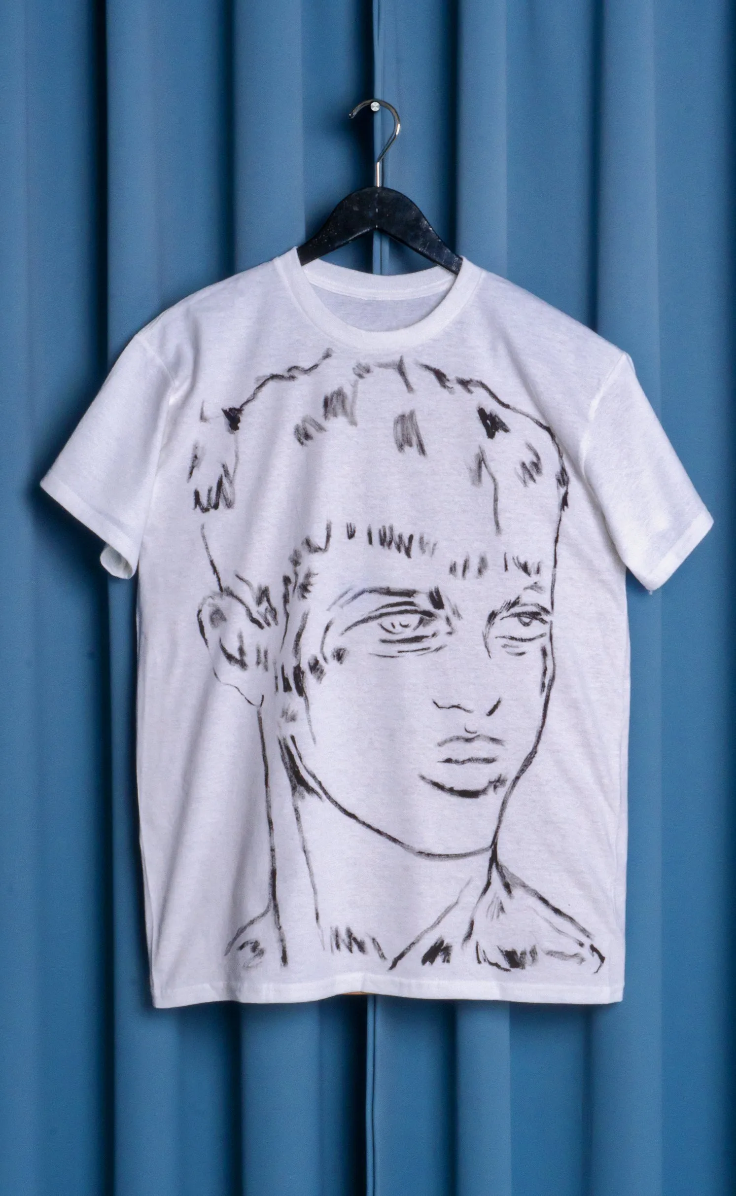 Hand Painted 'Michael' T-shirt - Large
