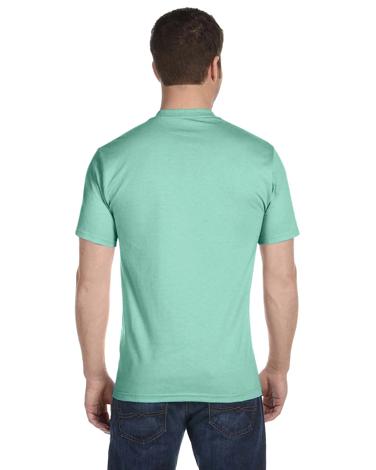 Hanes ComfortSoft 100% Cotton T-Shirt | Clean Mint
