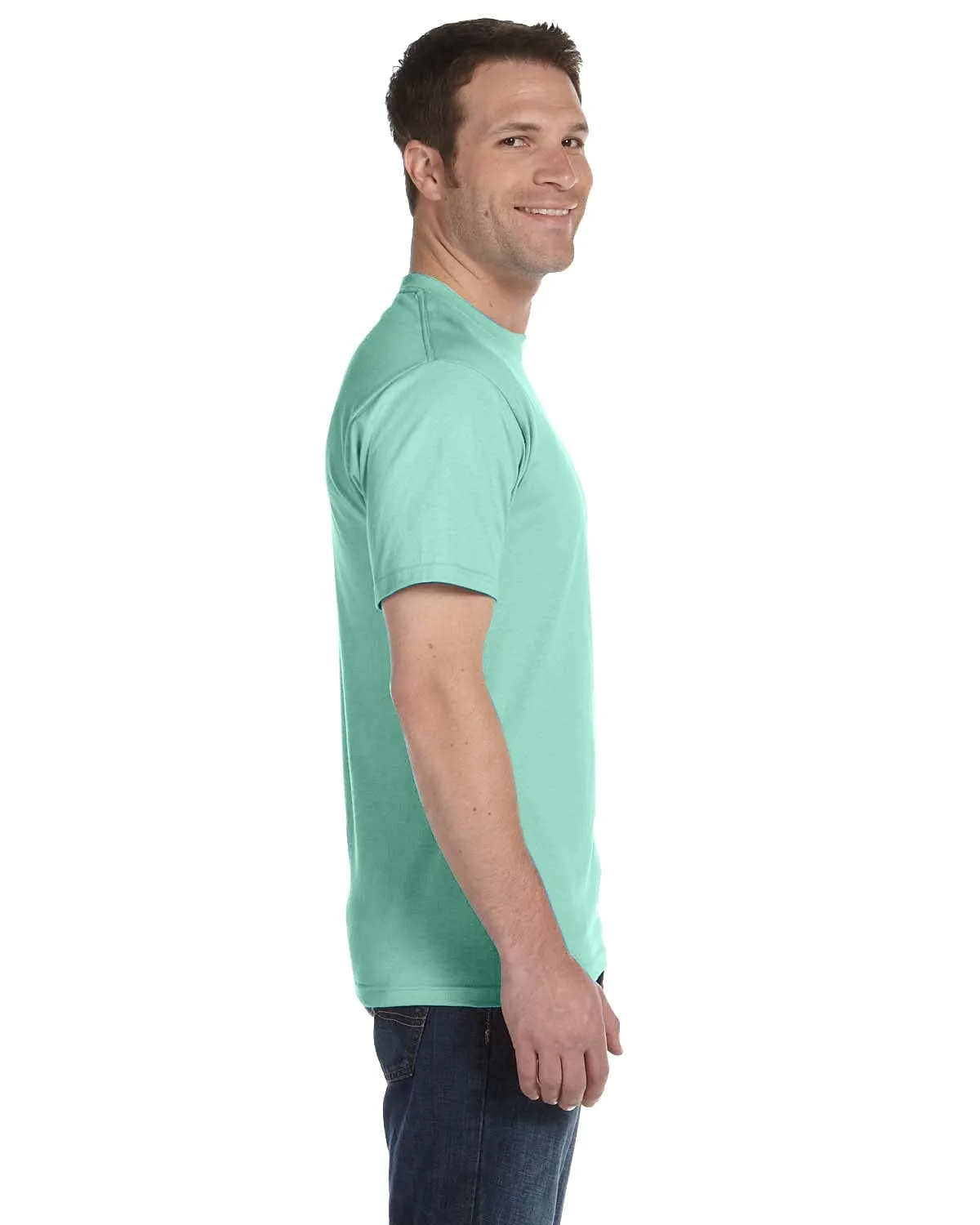 Hanes ComfortSoft 100% Cotton T-Shirt | Clean Mint