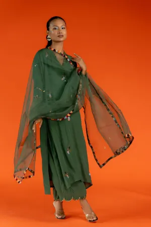 Haritah Kurta Set with Dupatta