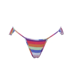 HERA BIKINI BOTTOM - SUNSET STRIPE