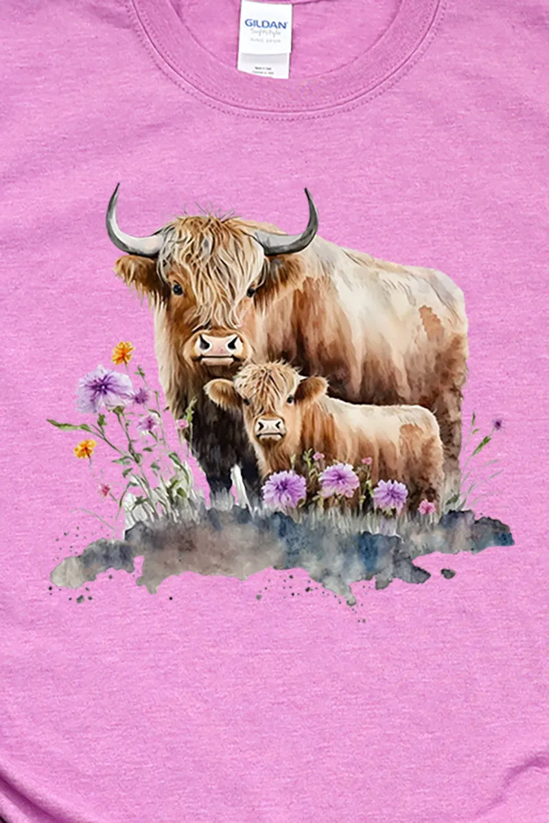 Highland Fields Forever Short Sleeve Relaxed Fit T-Shirt