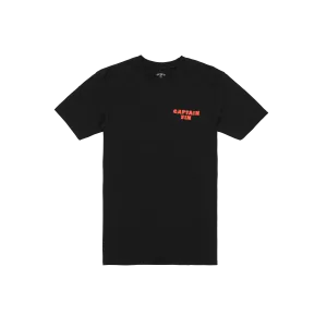 Hula Short Sleeve Tee - Black