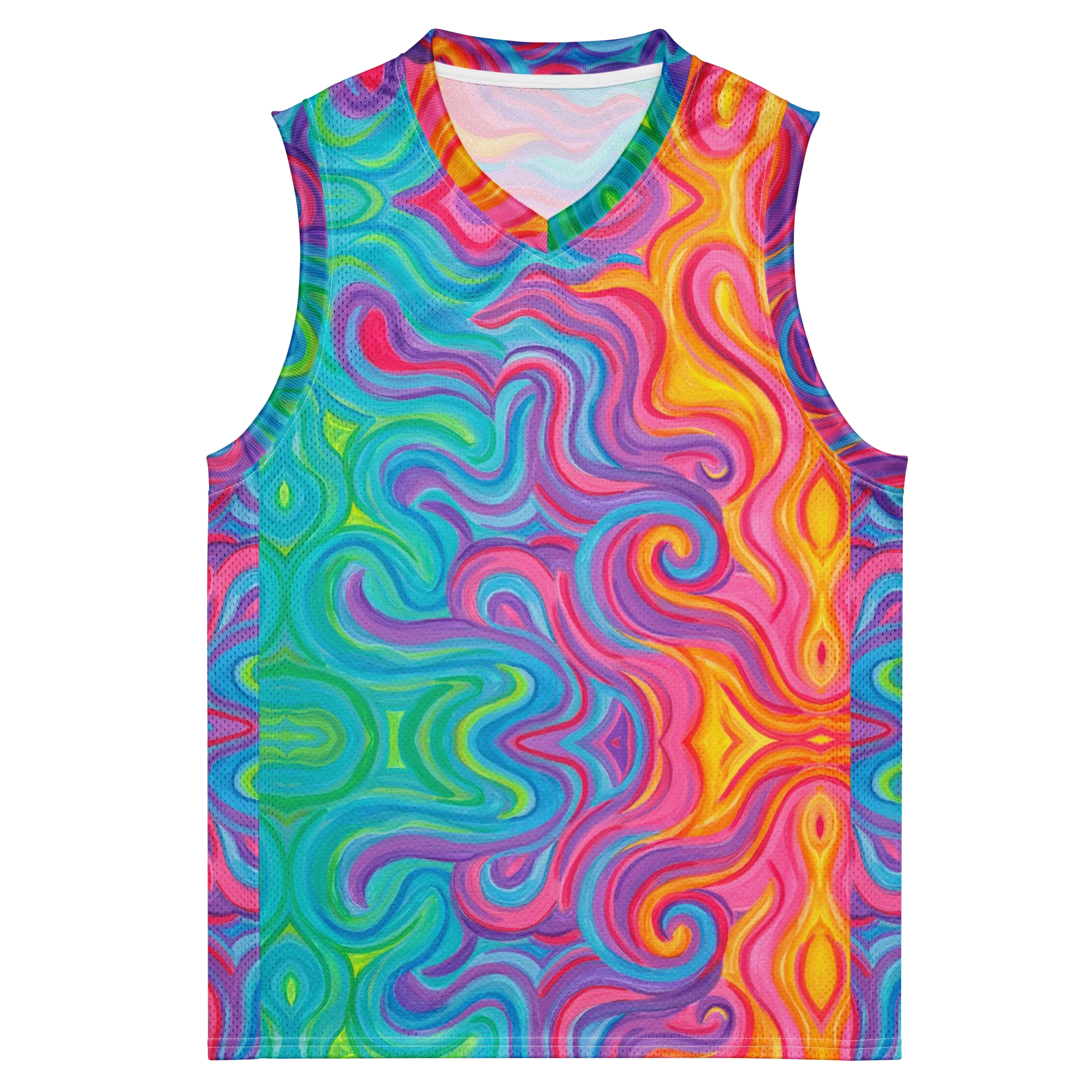 Jersey Tank Top (Recycled Material)- "Elemental" Design
