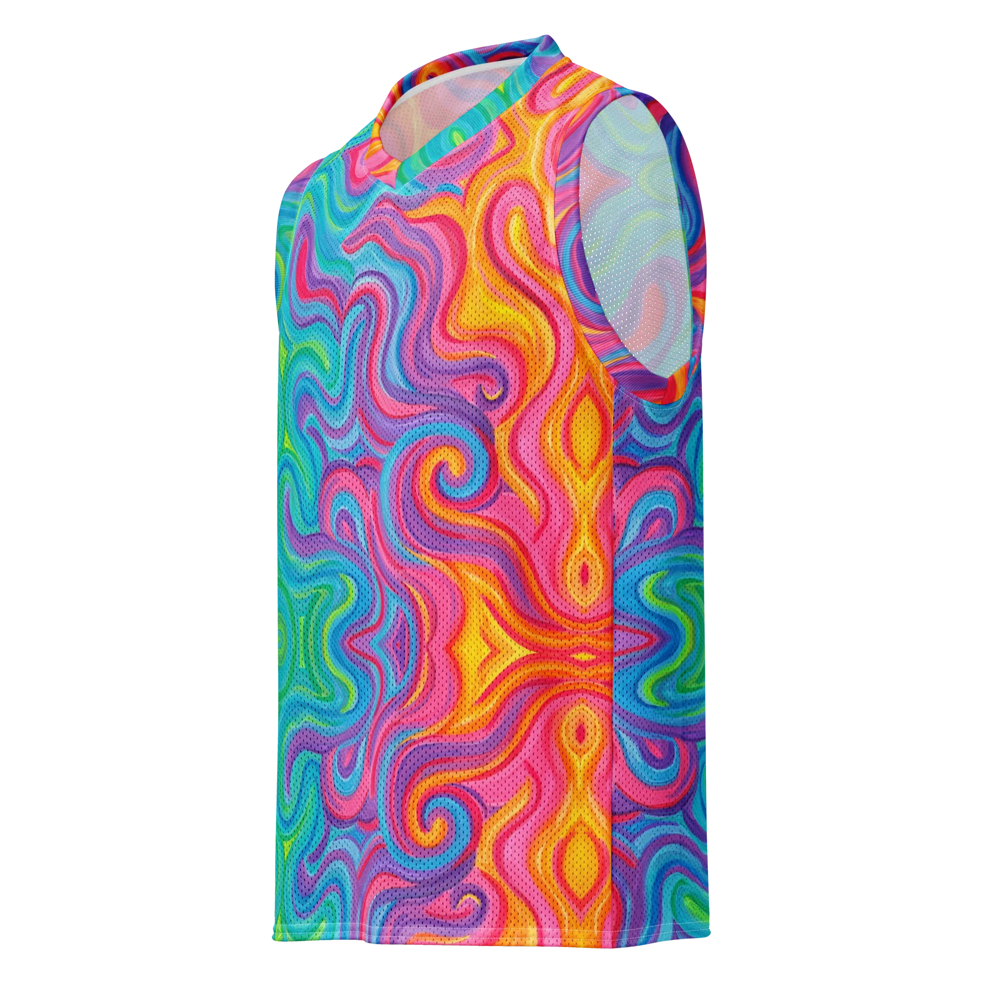 Jersey Tank Top (Recycled Material)- "Elemental" Design