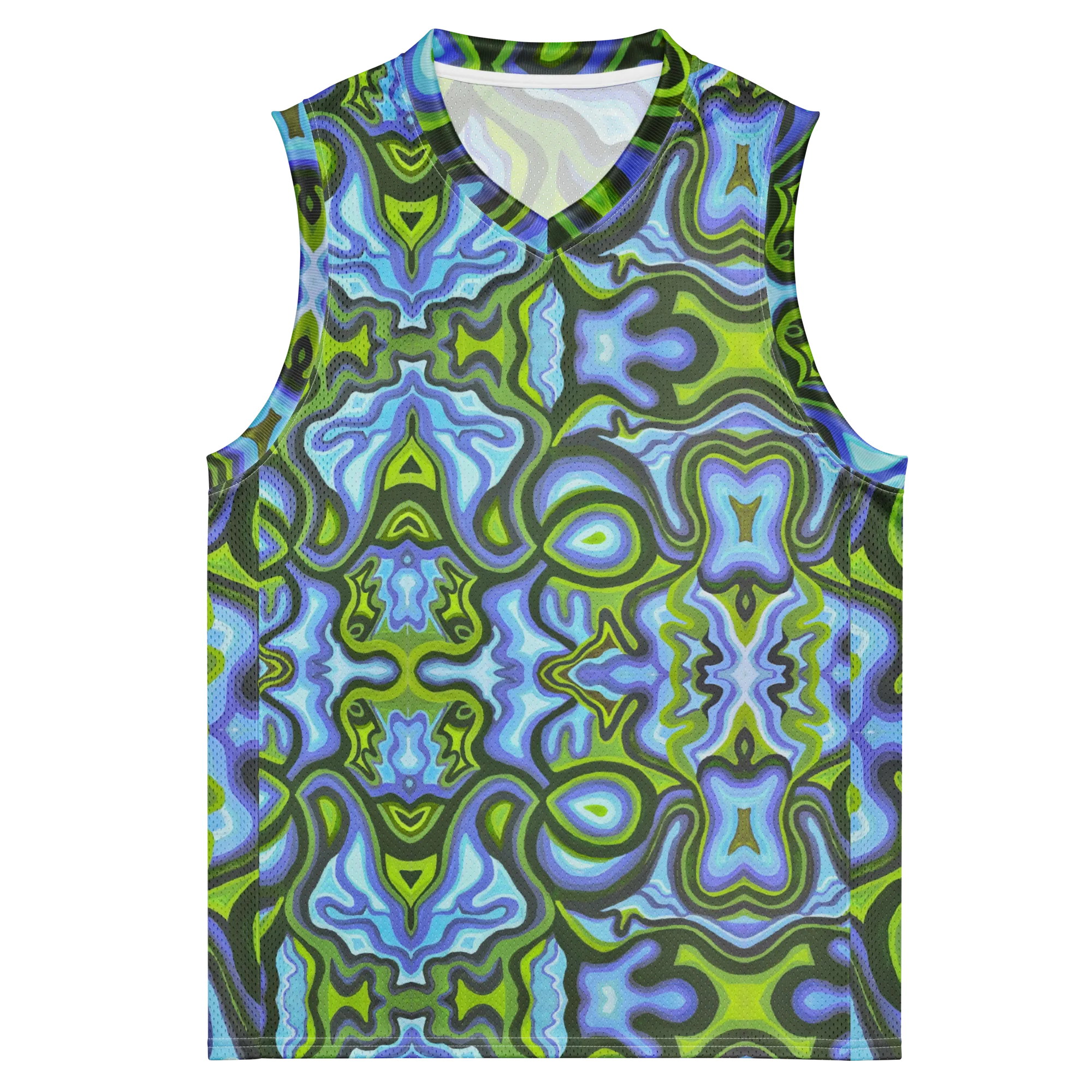 Jersey Tank Top (Recycled Material)- "Gaia" Design