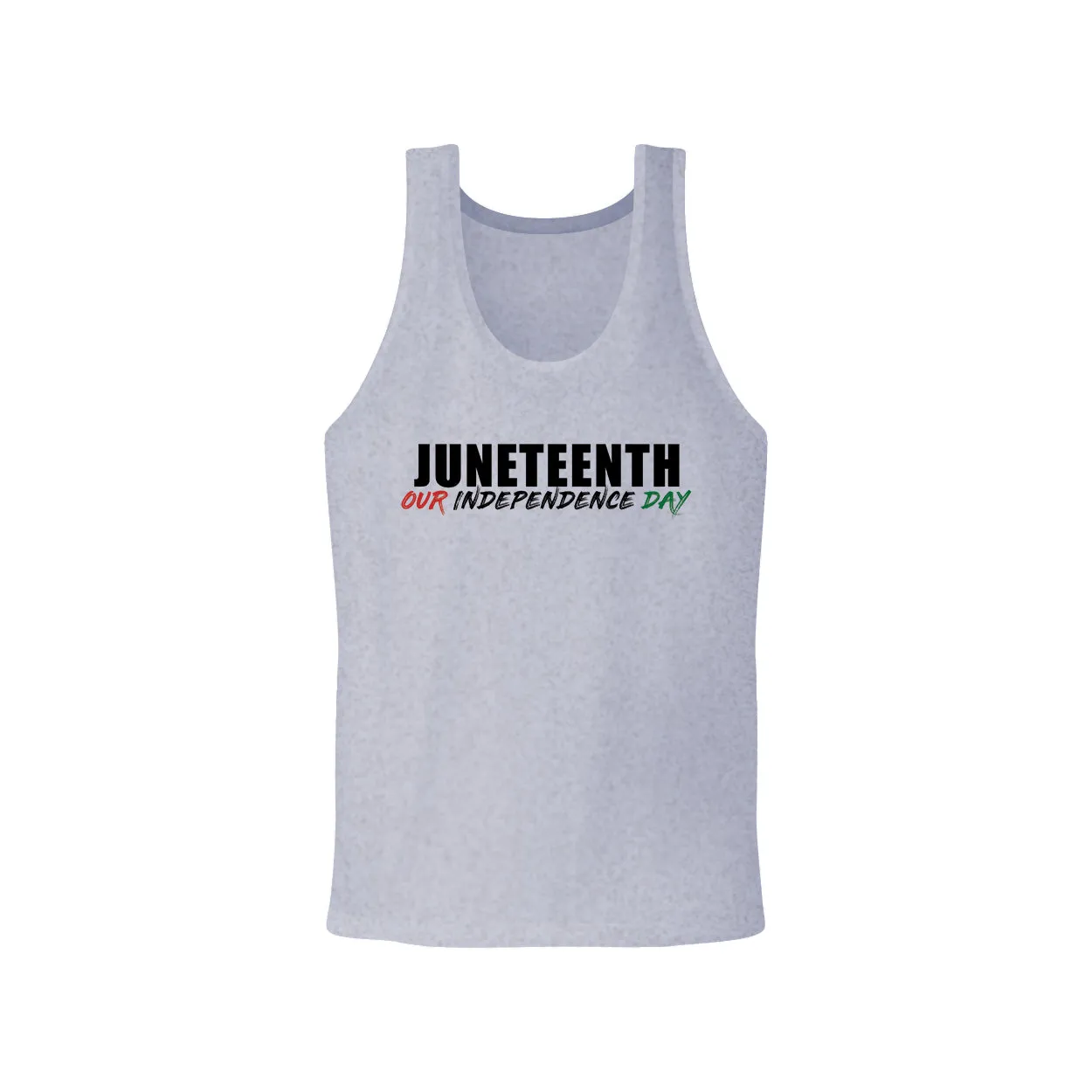 Juneteenth - Our Independence Day Tank (Gray)