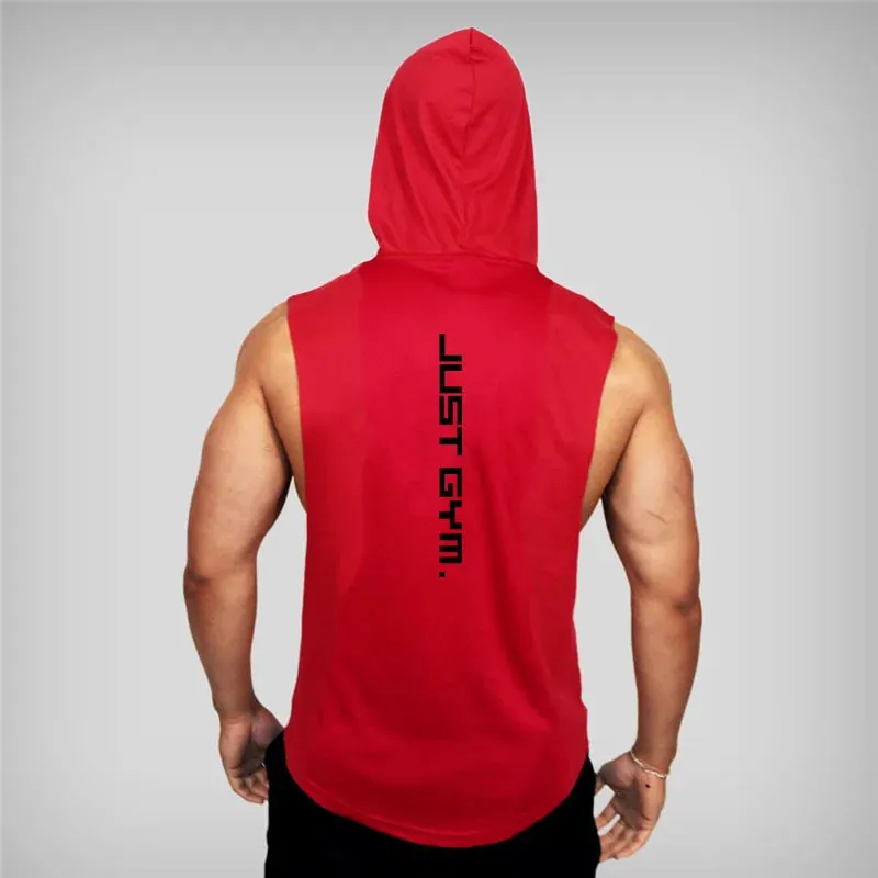 Just Gym Sleeveless Hoodie