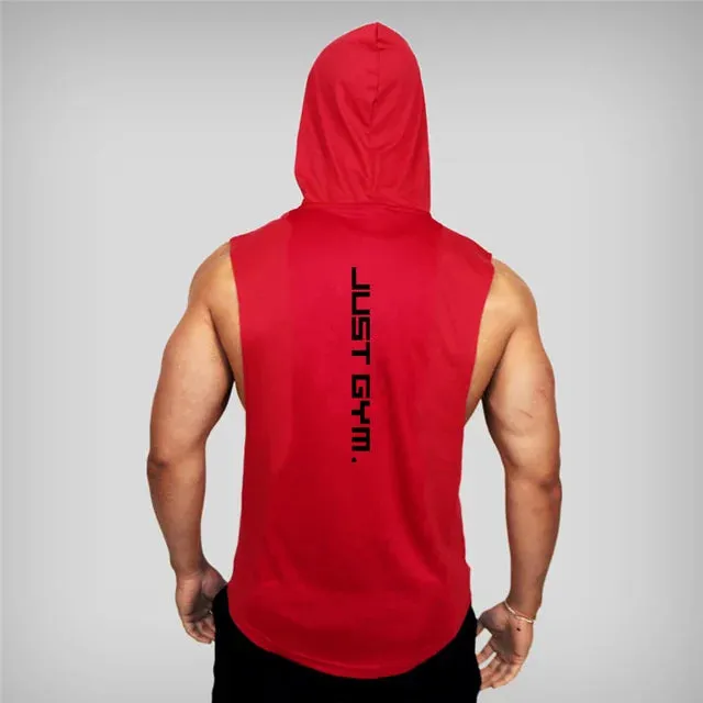 Just Gym Sleeveless Hoodie