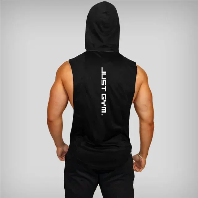 Just Gym Sleeveless Hoodie