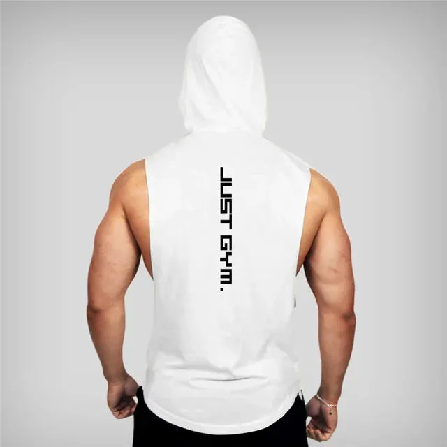 Just Gym Sleeveless Hoodie