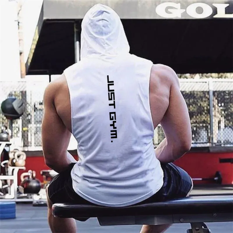 Just Gym Sleeveless Hoodie