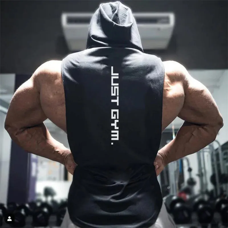 Just Gym Sleeveless Hoodie