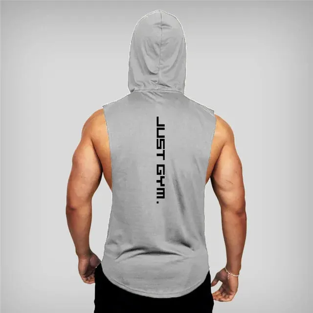 Just Gym Sleeveless Hoodie