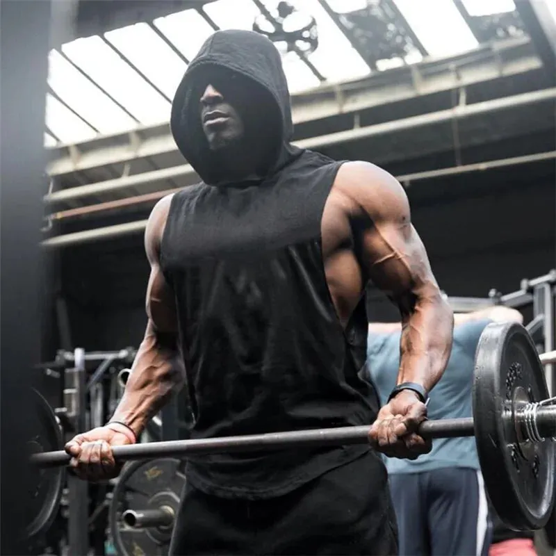 Just Gym Sleeveless Hoodie