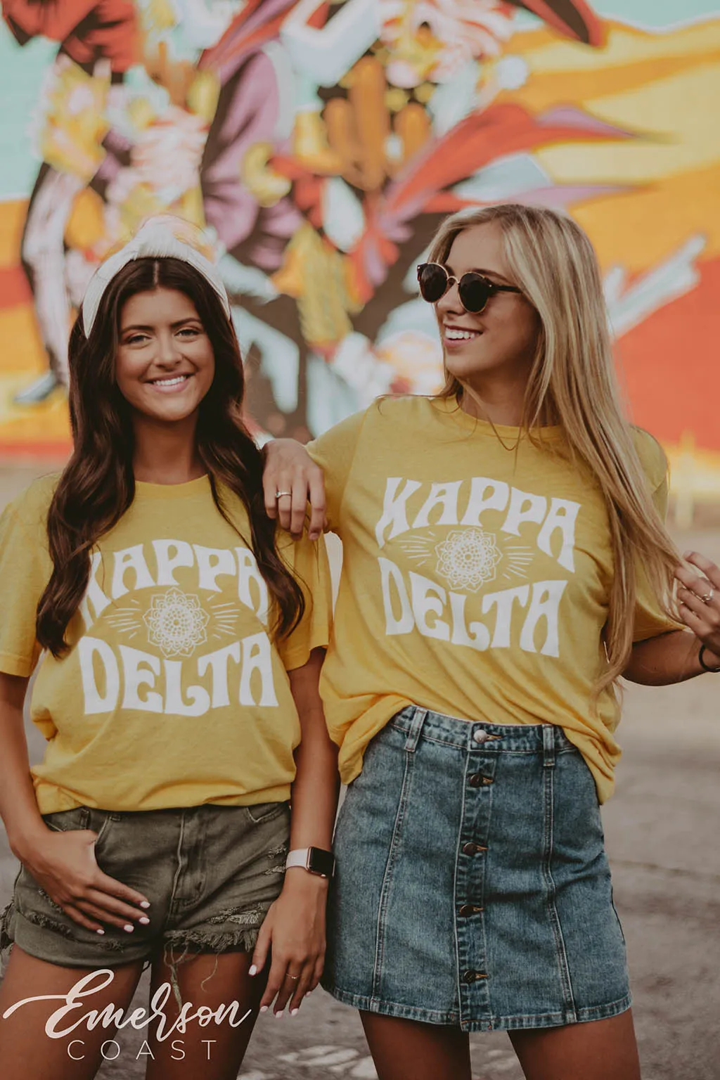 Kappa Delta Floral PR Tee