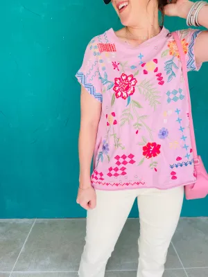 Katie Relaxed Drape Tee
