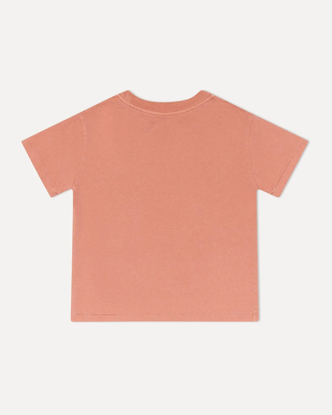 Kids Logo Tee Washed Red White