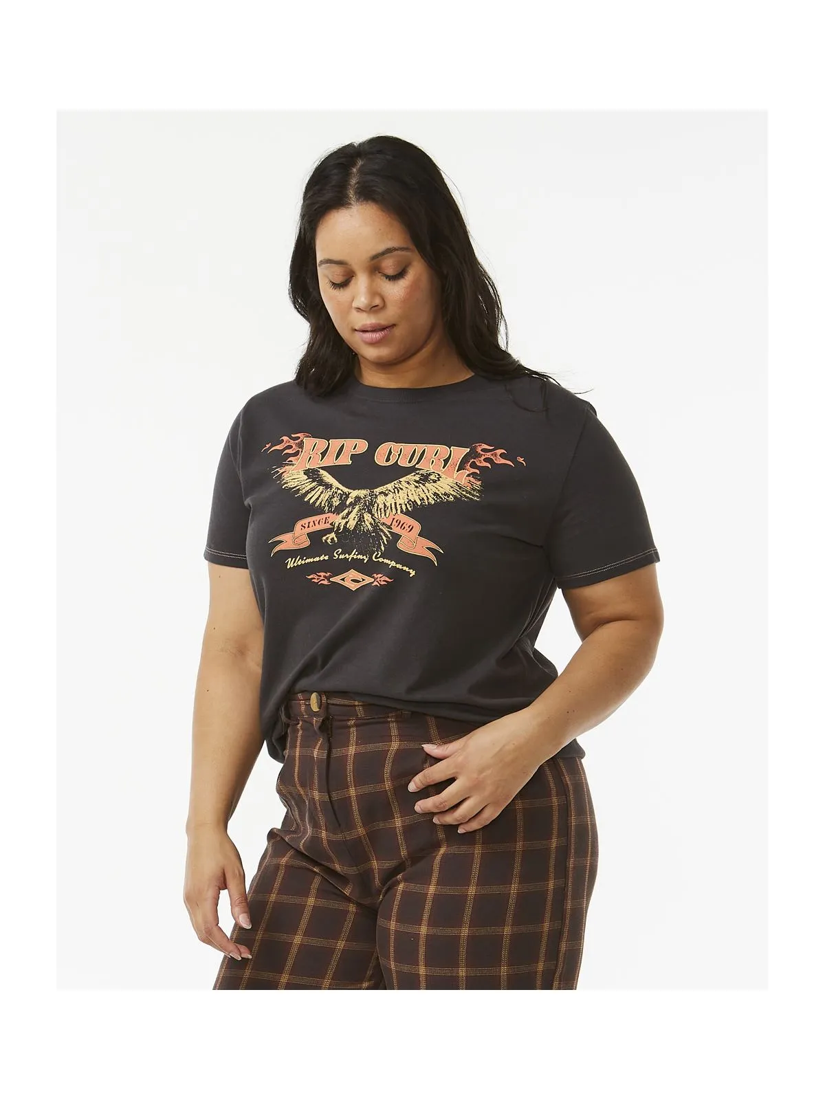 Koszulka RIP CURL Ultimate Surf Relaxed Tee czarny