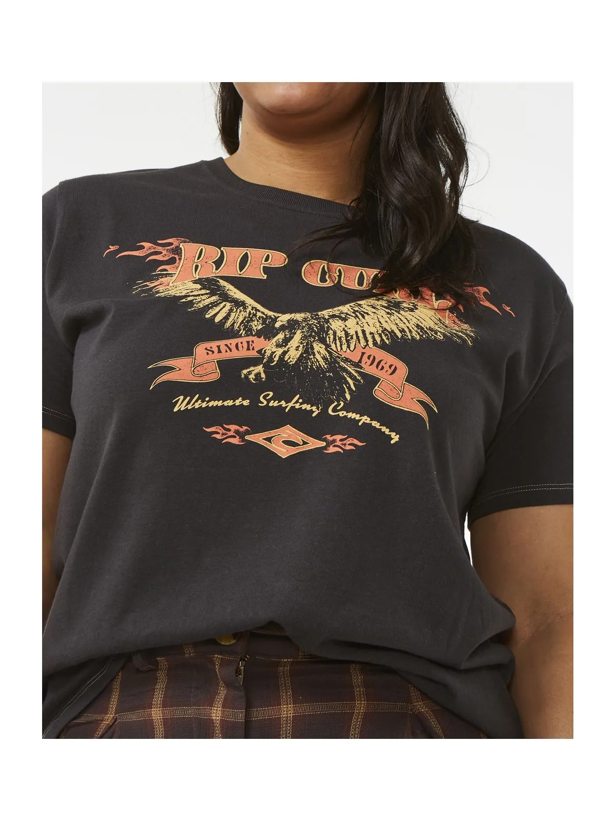 Koszulka RIP CURL Ultimate Surf Relaxed Tee czarny