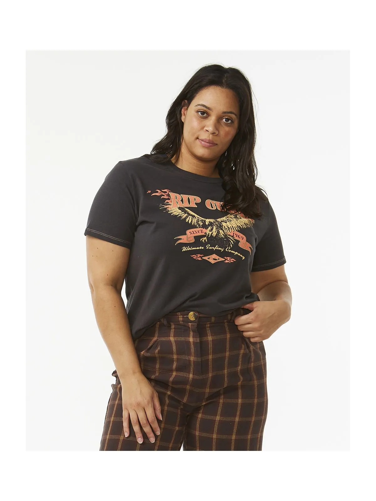 Koszulka RIP CURL Ultimate Surf Relaxed Tee czarny