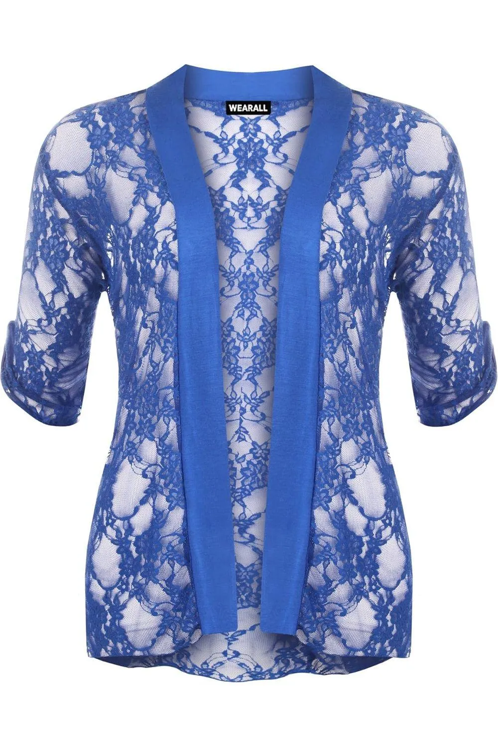 Lace Open Short Cardigan Top