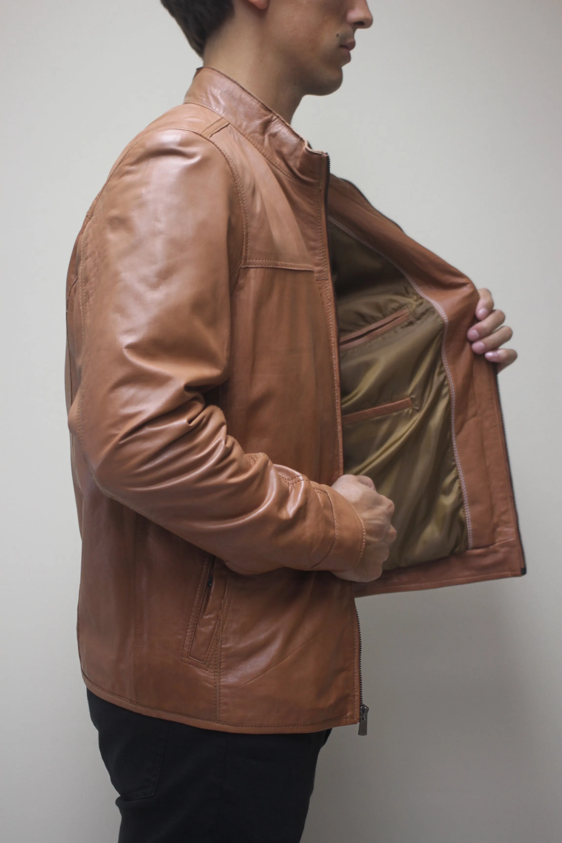 Lambskin Bomber Jacket