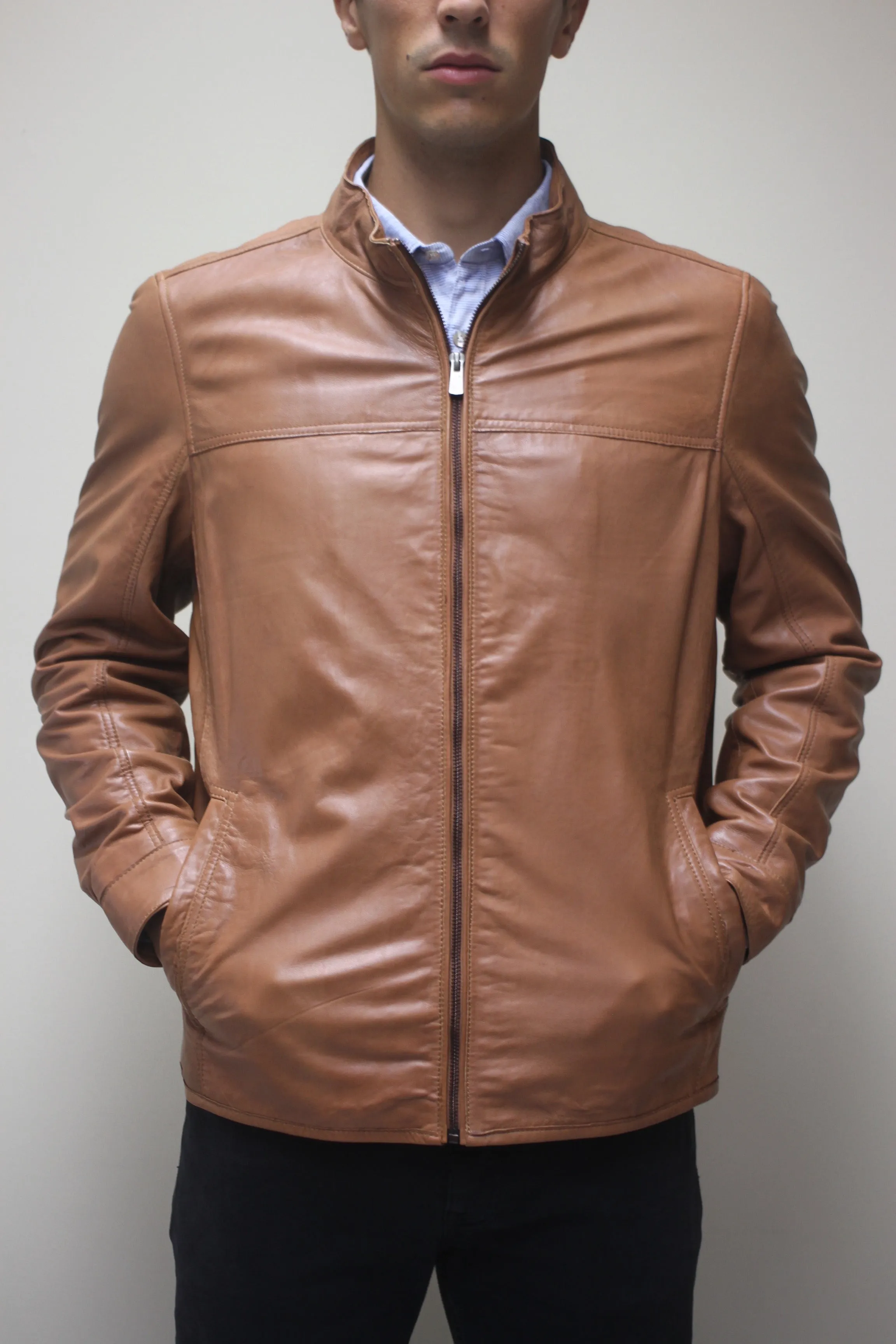 Lambskin Bomber Jacket