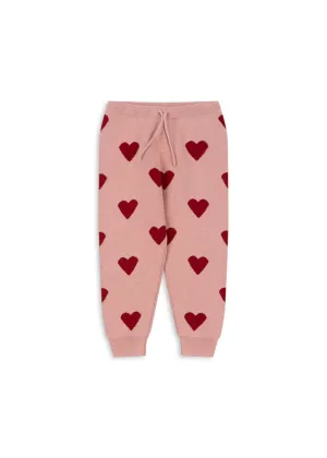 LAPIS KNIT PANTS - MELLOW ROSE