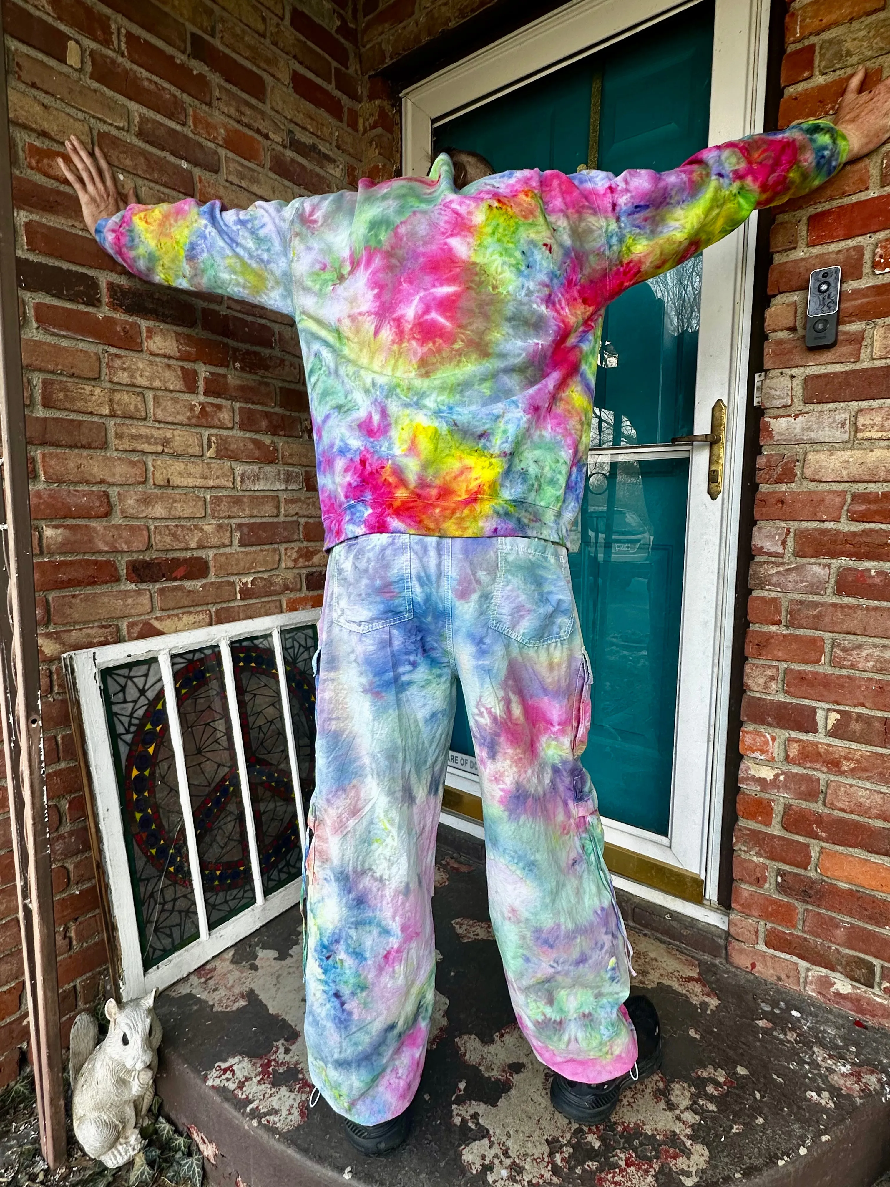 Large Baggy Cargo Parachute Pants
