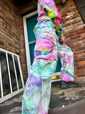Large Baggy Cargo Parachute Pants