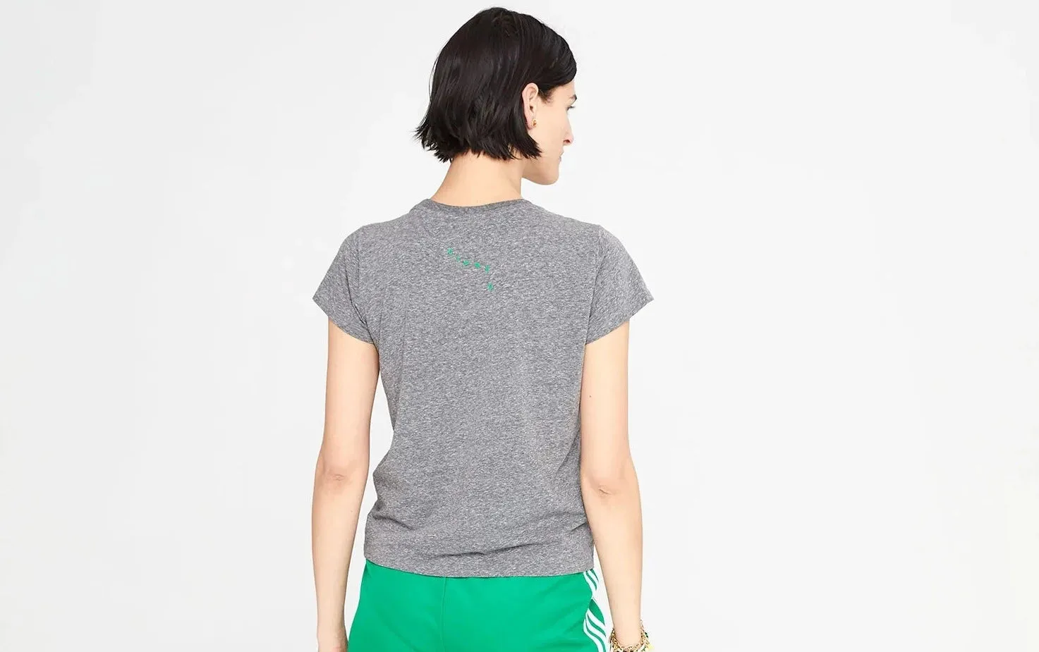 Les Sardines tee - grey