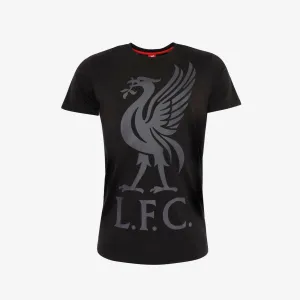LFC Adults Liverbird Black Tee