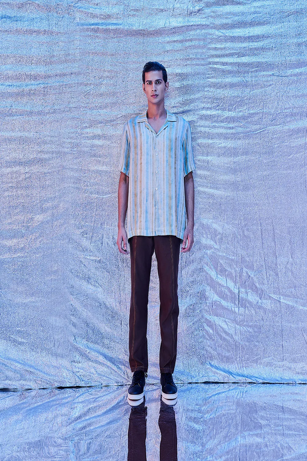 Limited Edition Printed Silk Shirt