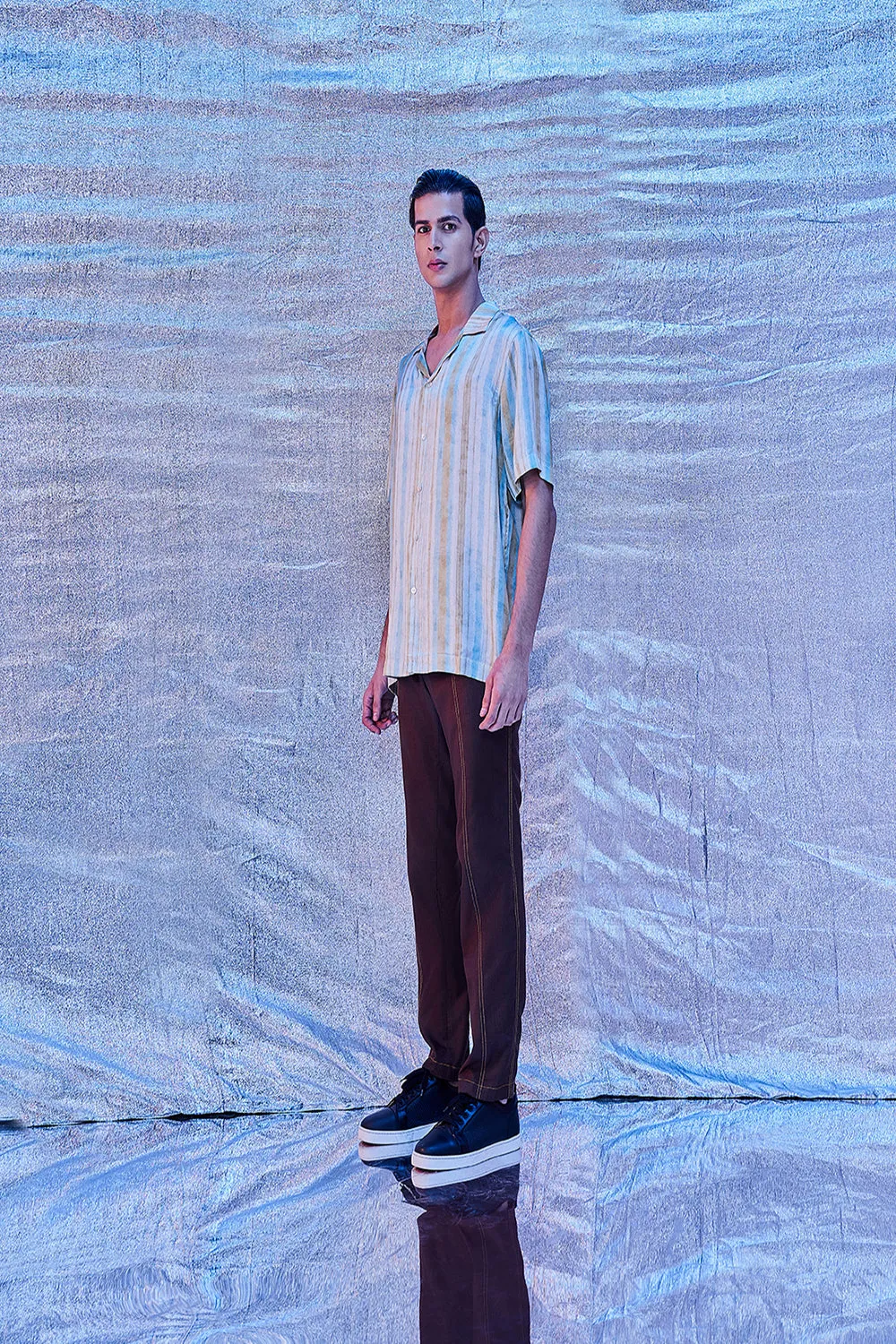 Limited Edition Printed Silk Shirt