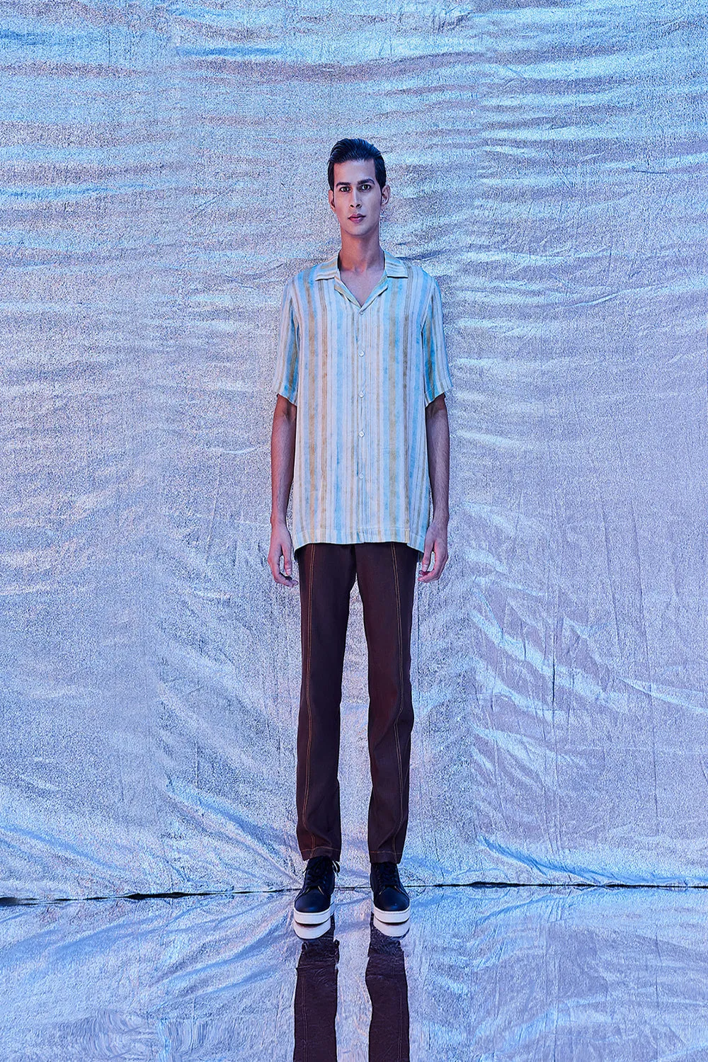Limited Edition Printed Silk Shirt