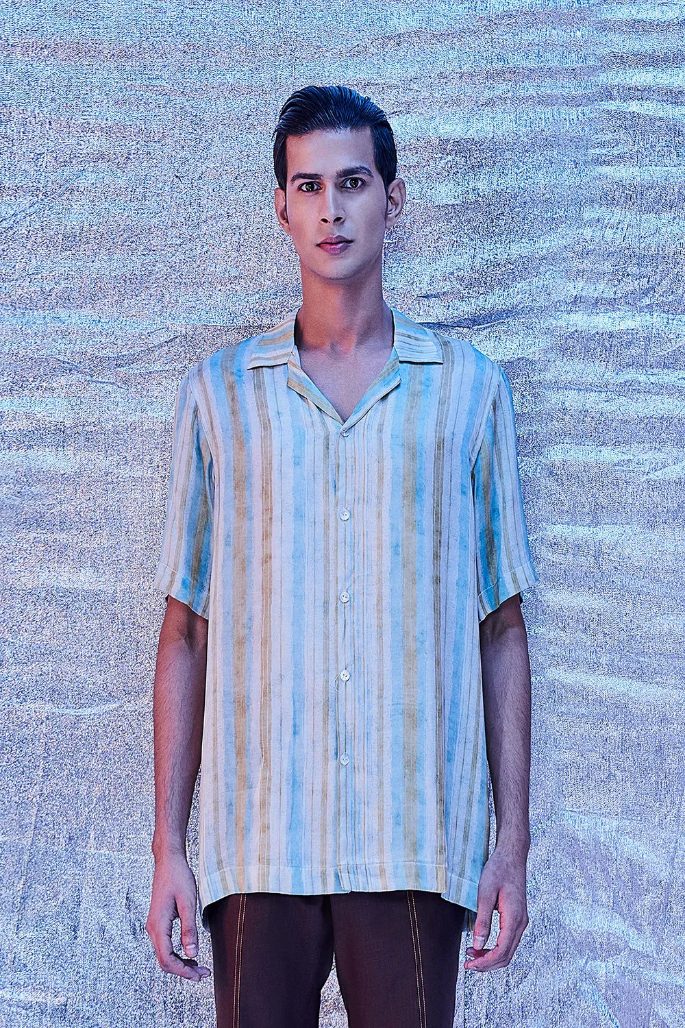 Limited Edition Printed Silk Shirt
