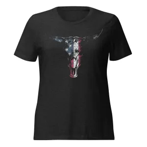 Longhorn - Women’s relaxed tri-blend t-shirt