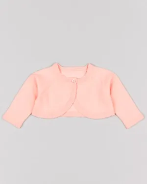 Losan Light Pink Bolero Cardigan