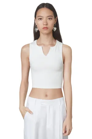 Louise Tank White